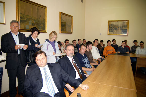 2008.05.20. - Rijeka – Potpisivanje ugovora o stipendiranju studenata Pomorskog fakulteta